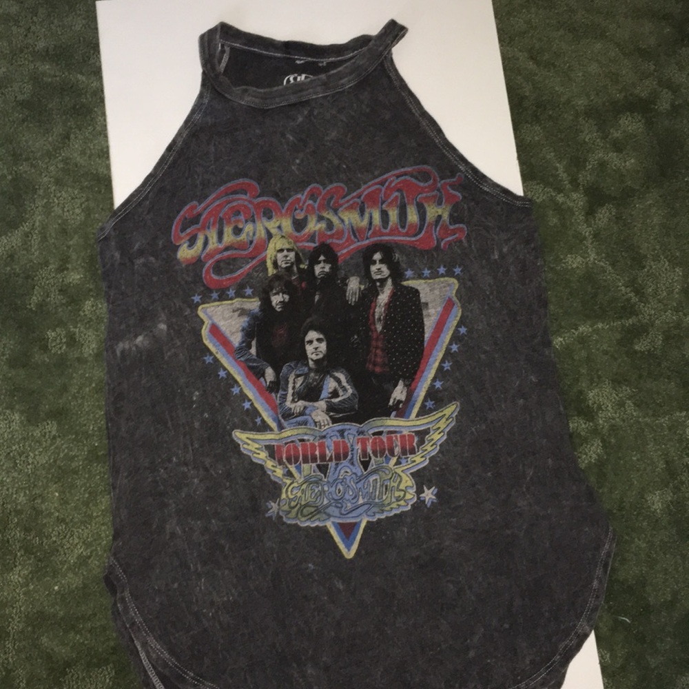 Aerosmith world tour tee shirt